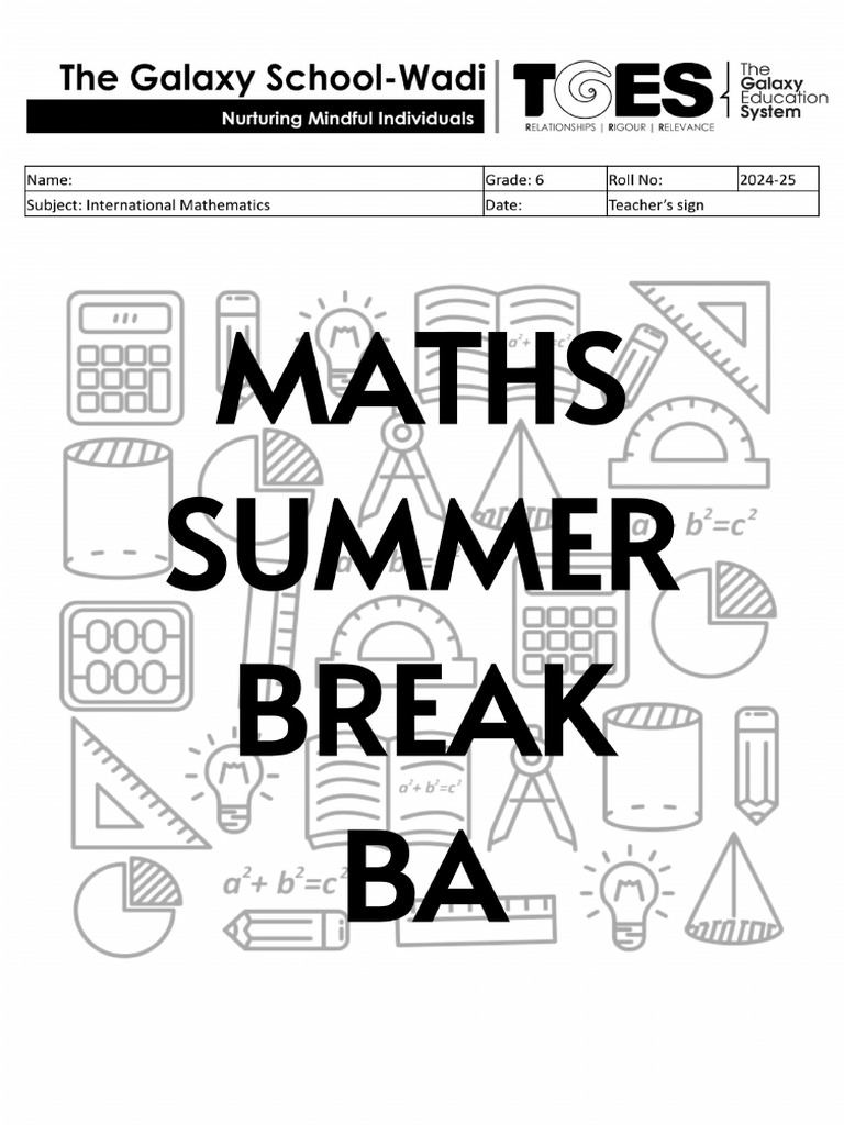 High School Math Worksheet Examples | PDF | Elementary Geometry ...