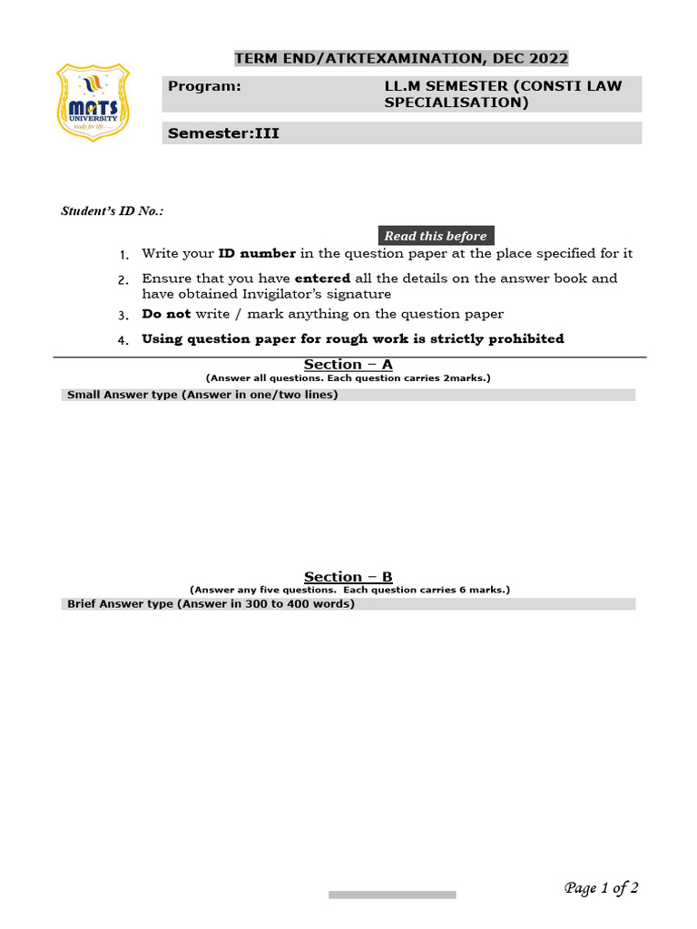 ADMIN LAW - Mr. Prashant Kumar | PDF | Public Law | Political Law