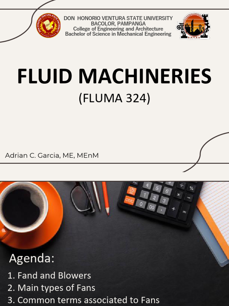 Lecture 4 Fans And Blowers Pdf Chemical Engineering Mechanical