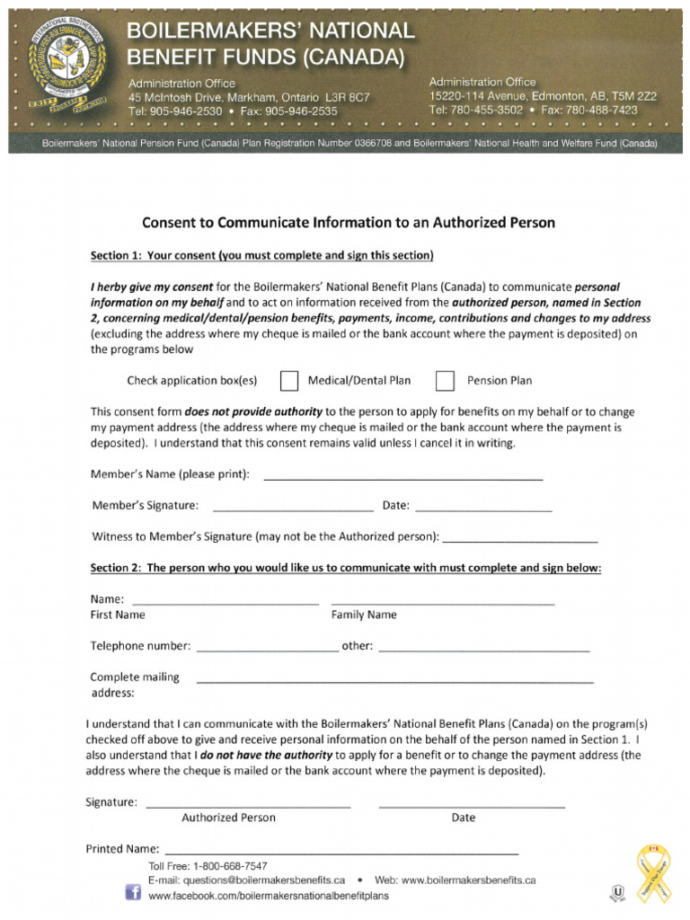 Authorization Form | PDF