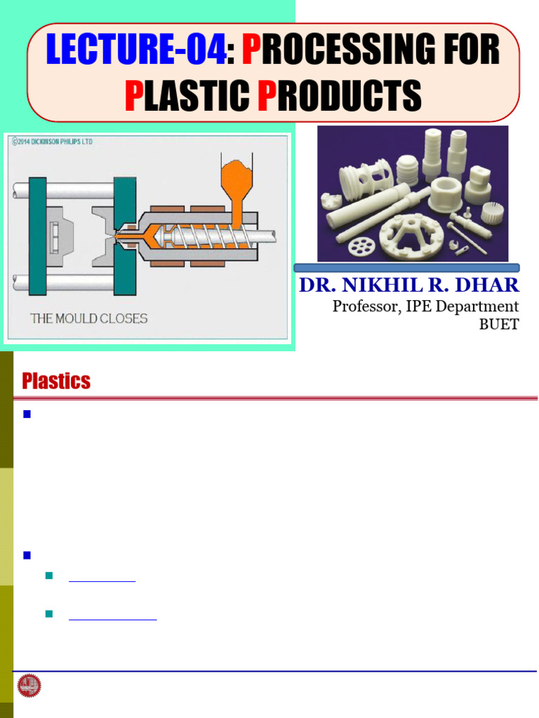 Plastic Processing Techniques Explained | PDF | Plastic | Thermoplastic