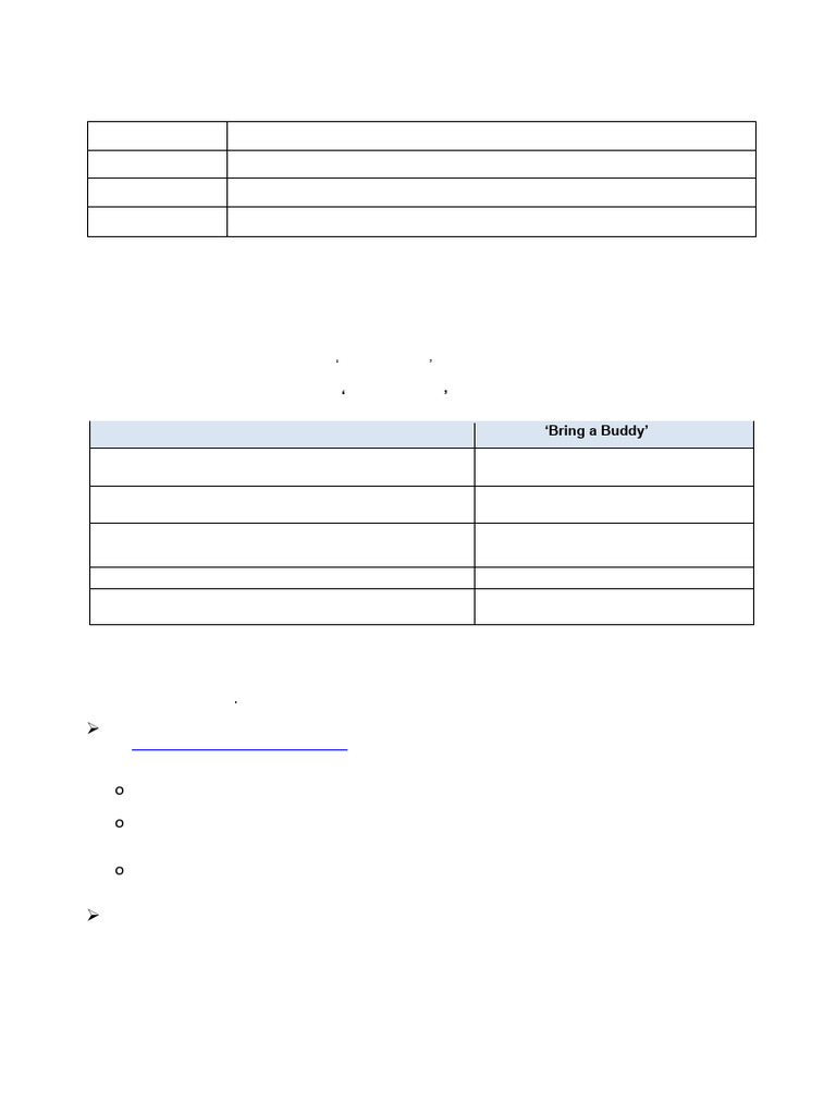 Revised Bring A Buddy Scheme Details | PDF | Employment | Salary