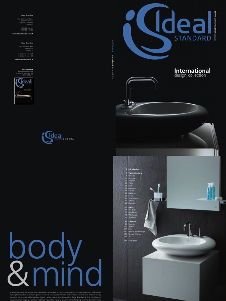 Bathroom Suites by Ideal Standard International Brochure 2011 PDF