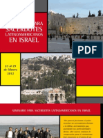 Seminario de Curas Larinoamericanos en Israel