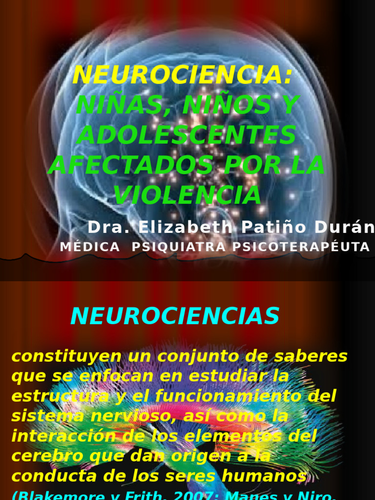 Neurociencia y Violencia Contra Nnaa | PDF | Epigenética | Genética