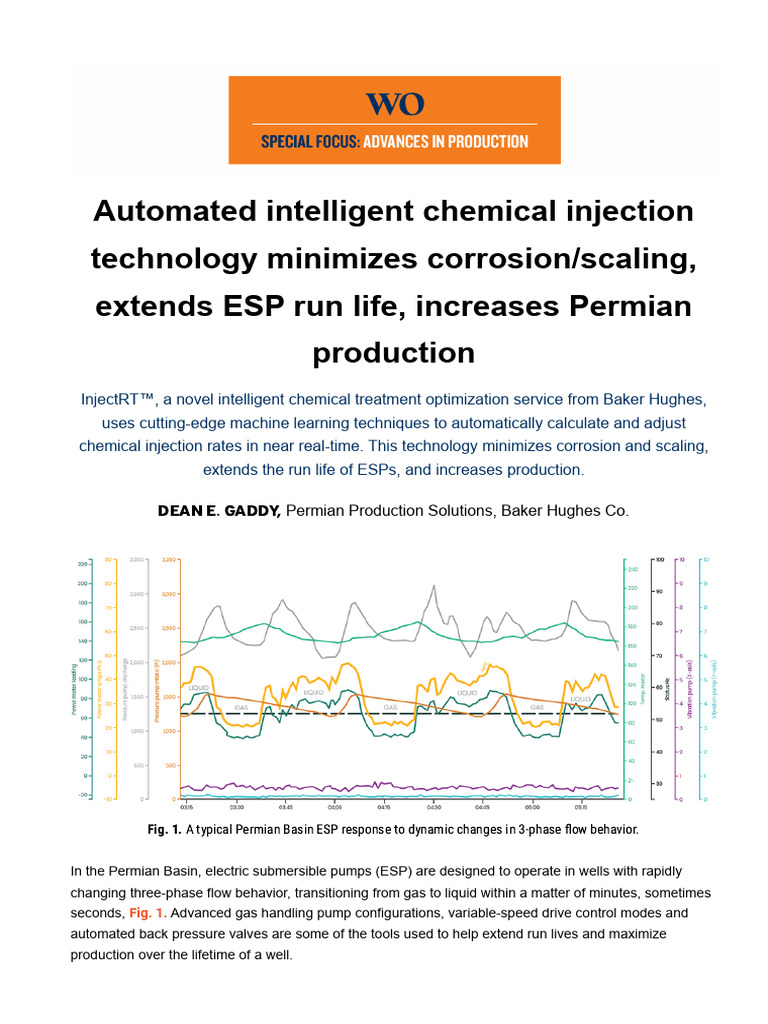 Automated Intelligent Chemical Injection | PDF | Pump | Automation