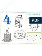 Birthday Placemat 4