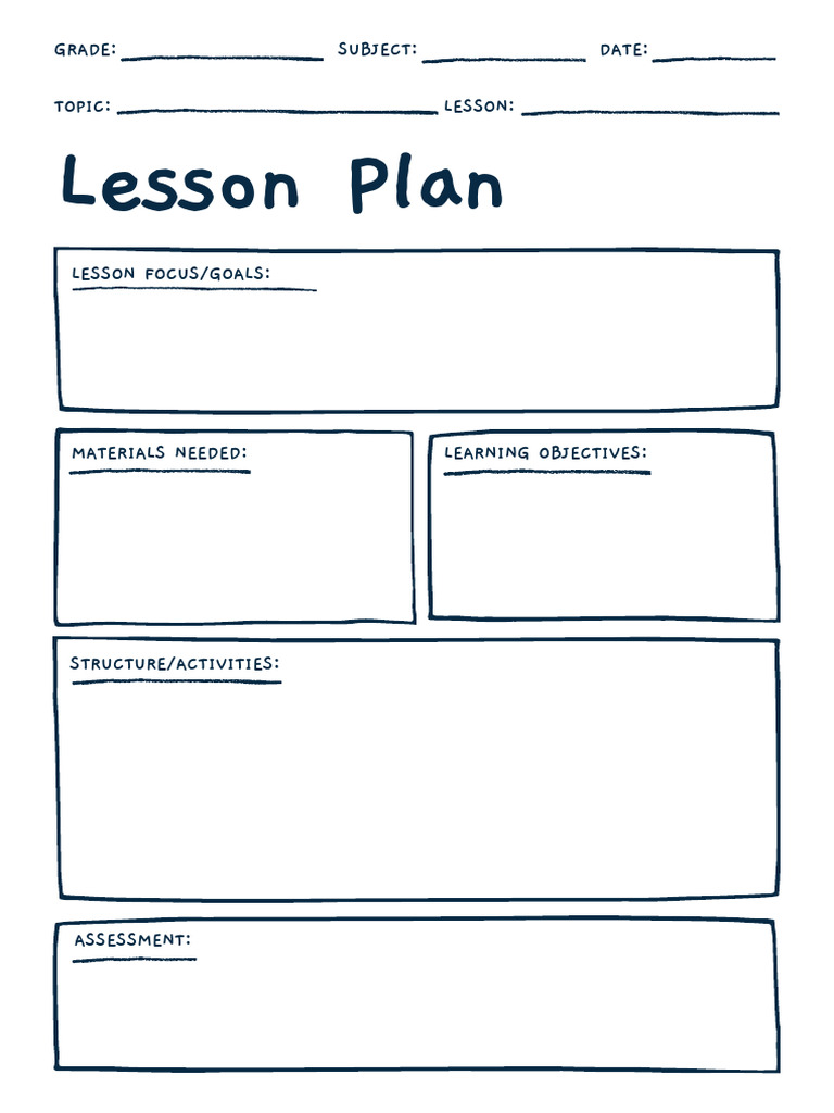 Lesson Plan | PDF