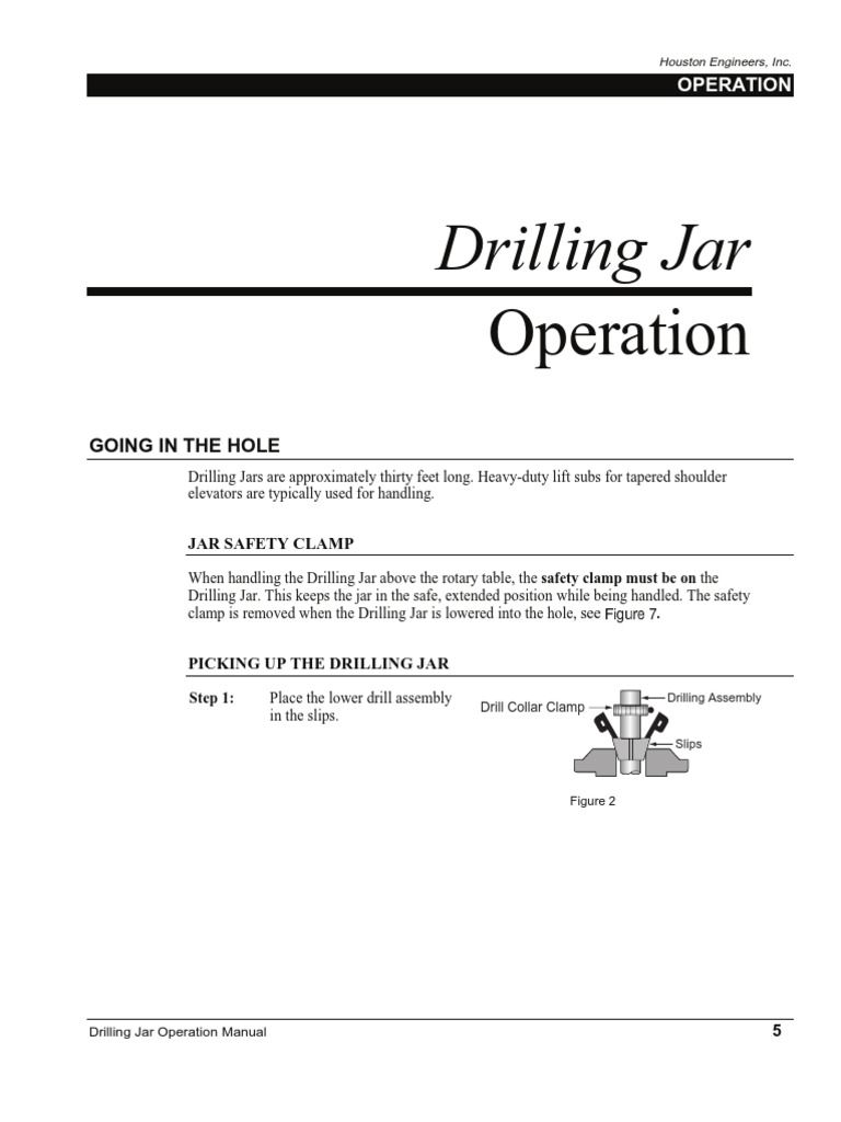 Running Procedure For Drilling Jars PDF