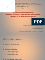 A residência das crianças no pós-divórcio