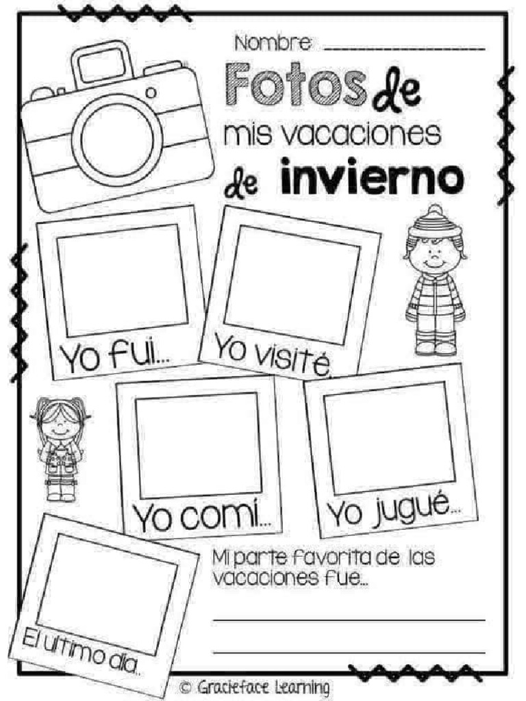 Mis Vacaciones Fotos Pdf