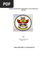 Panduan Bahasa Indonesia Baik dan Benar | PDF