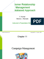 Customer Relationship Management A Databased Approach: V. Kumar Werner J. Reinartz