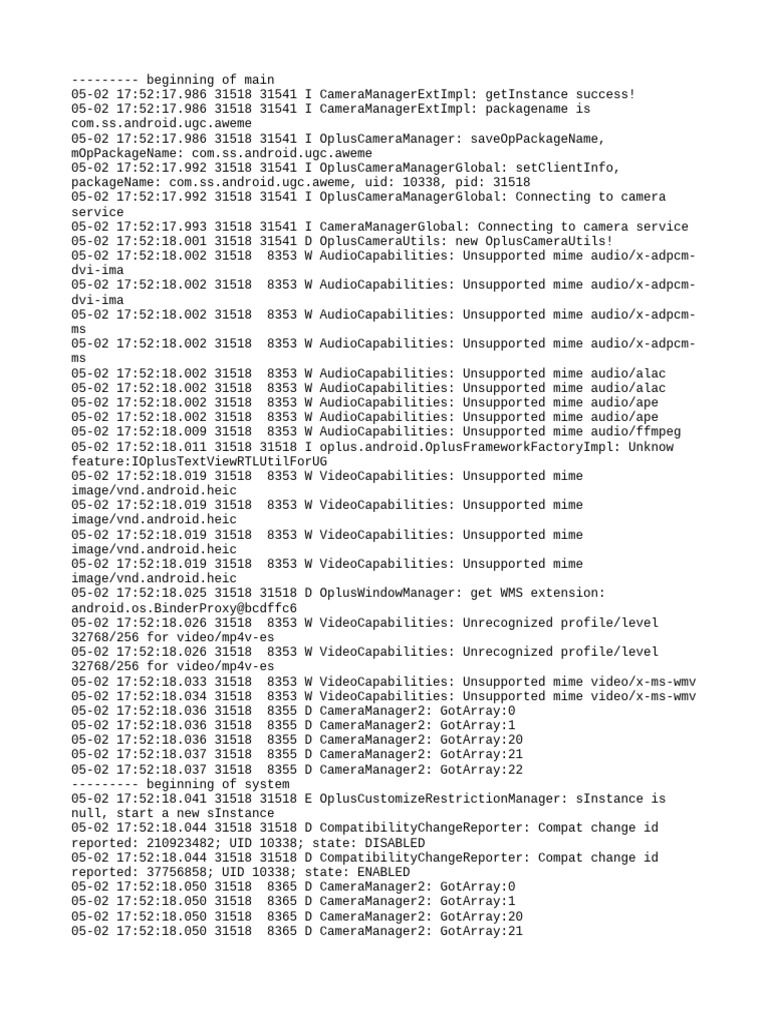 Log Cat 1746186737913 | PDF | Computer Science | Computing