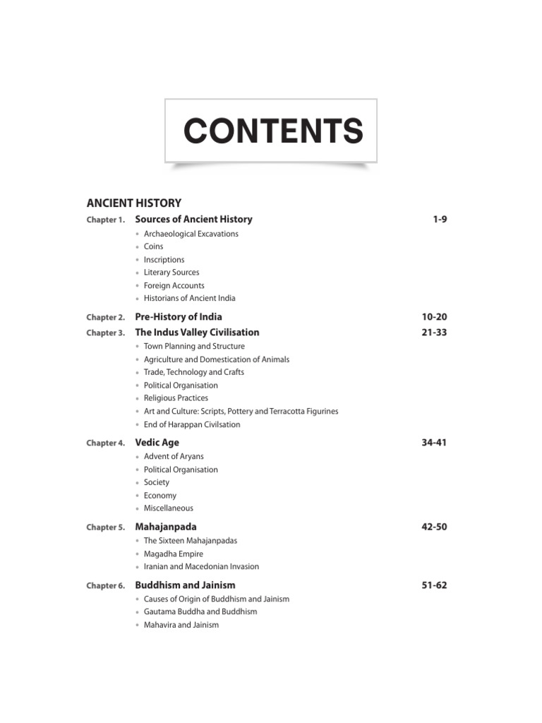 Overview of Ancient Indian History | PDF