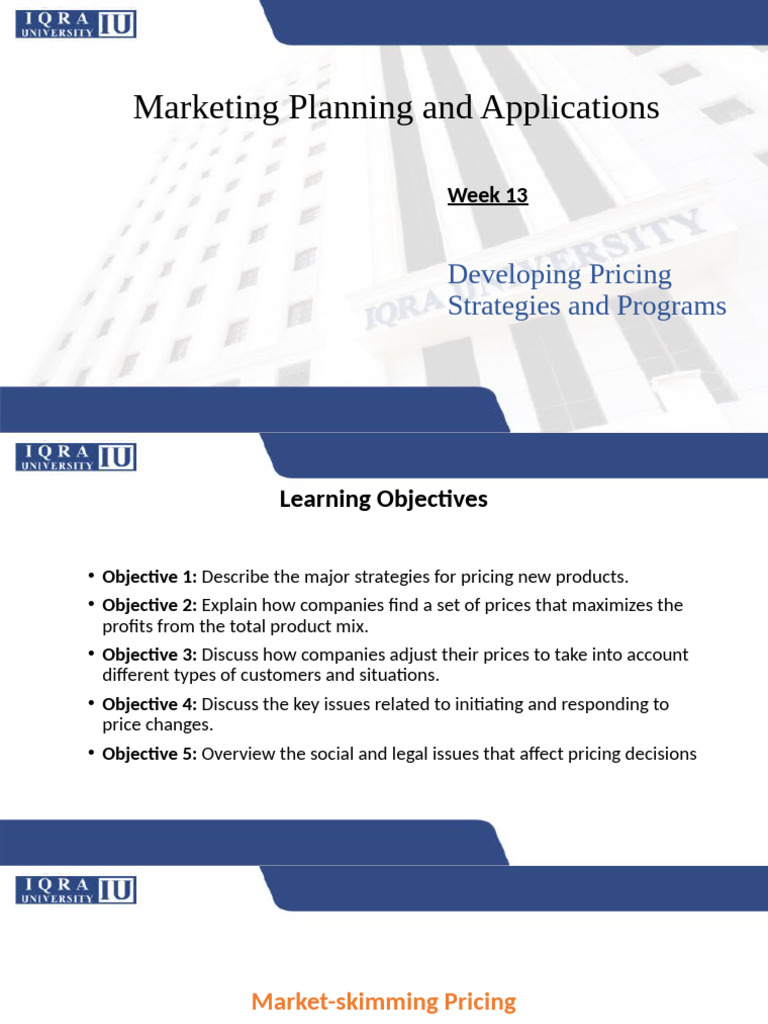 Pricing Strategies for New Products | PDF | Pricing | Prices