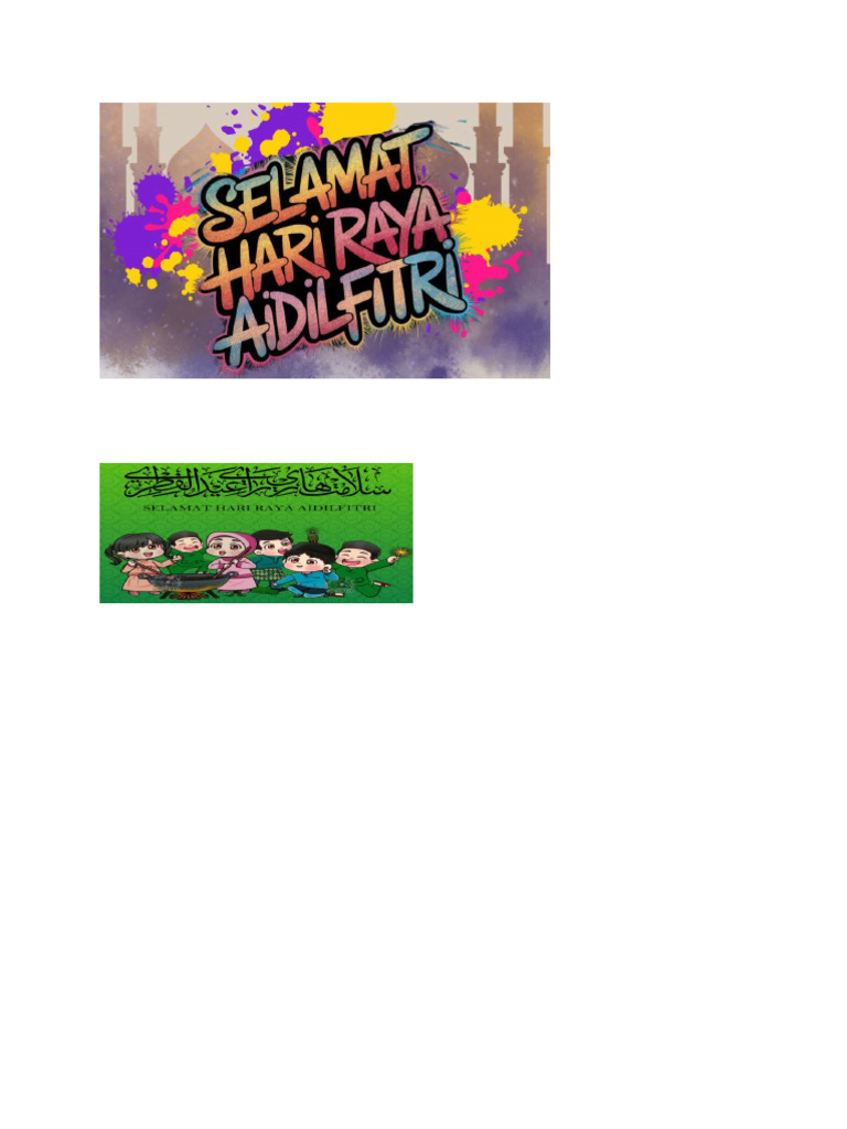 Buat Kad Raya | PDF