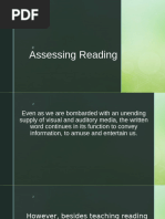Reading Assessment Strategies Guide | PDF | Multiple Choice | Reading ...