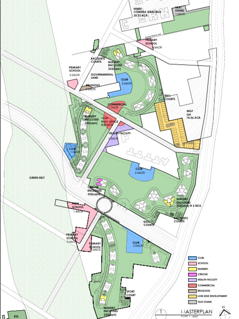 Masterplan Overview for Community Development | PDF