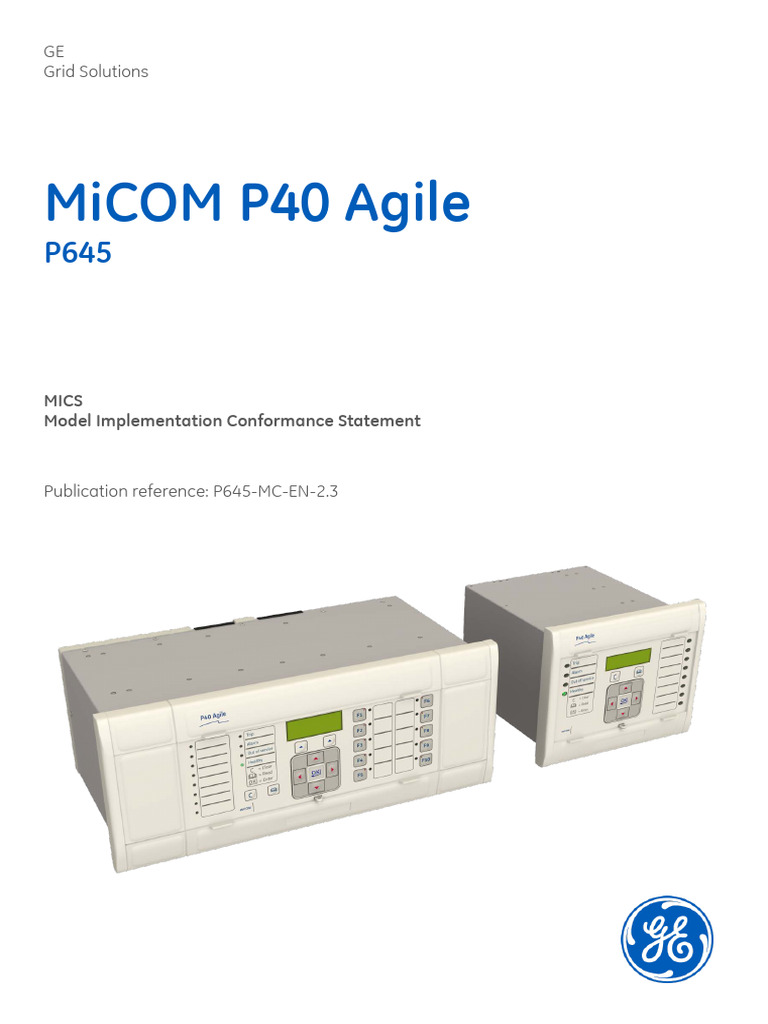 MiCOM P645 Model Implementation Statement | PDF | Transformer ...