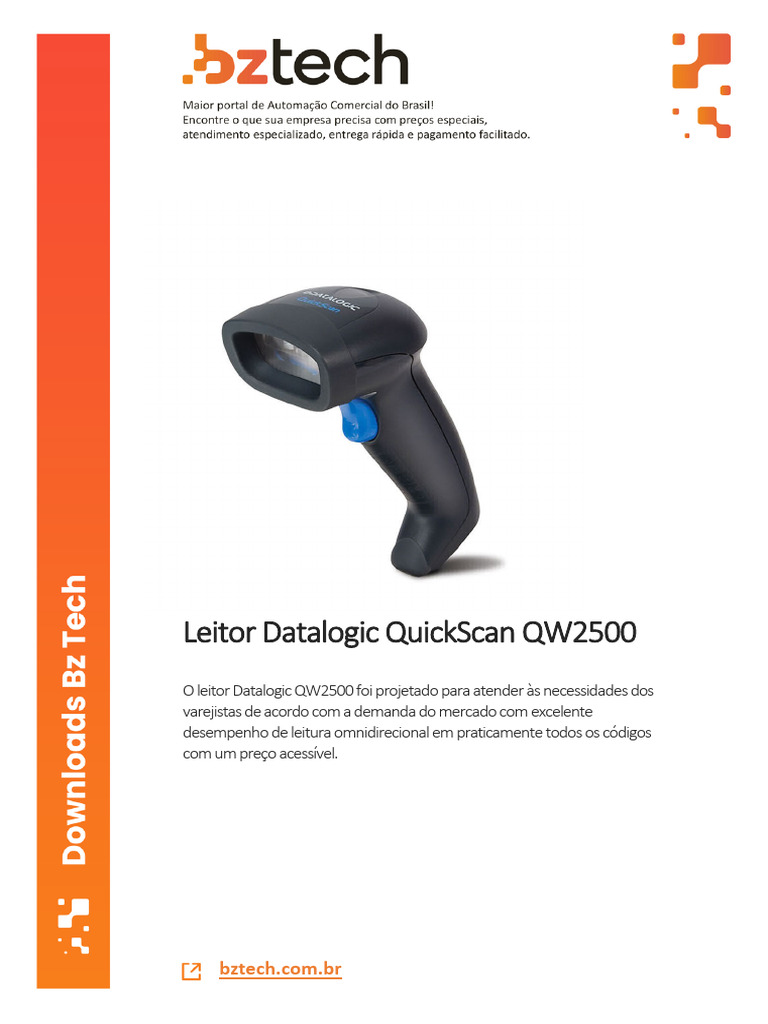 Datalogic QuickScan QW2500 Manual | PDF | Arbitration | Barcode