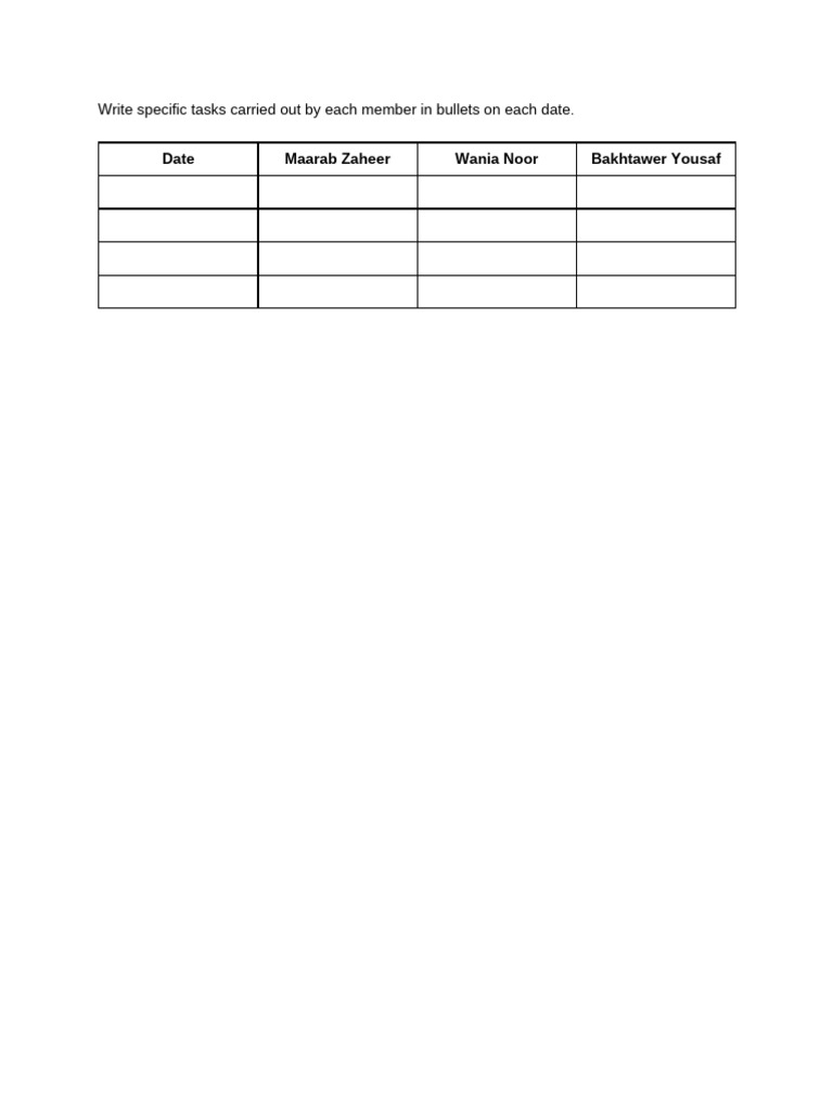 Content Dept. Log | PDF