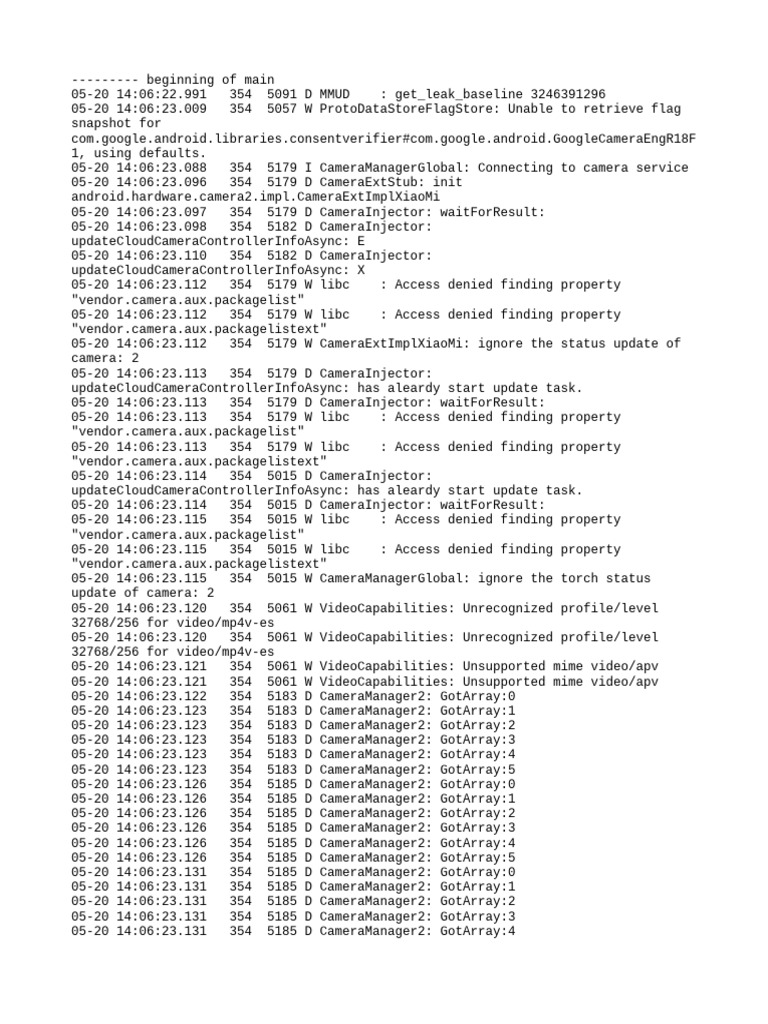 Log Cat 1747724782960 | PDF | Software | Computer Programming