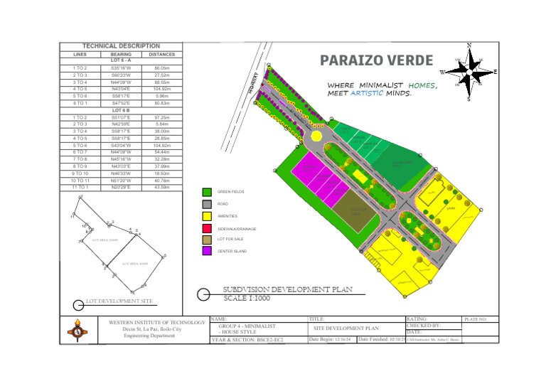 Subdivision Development Plan | PDF