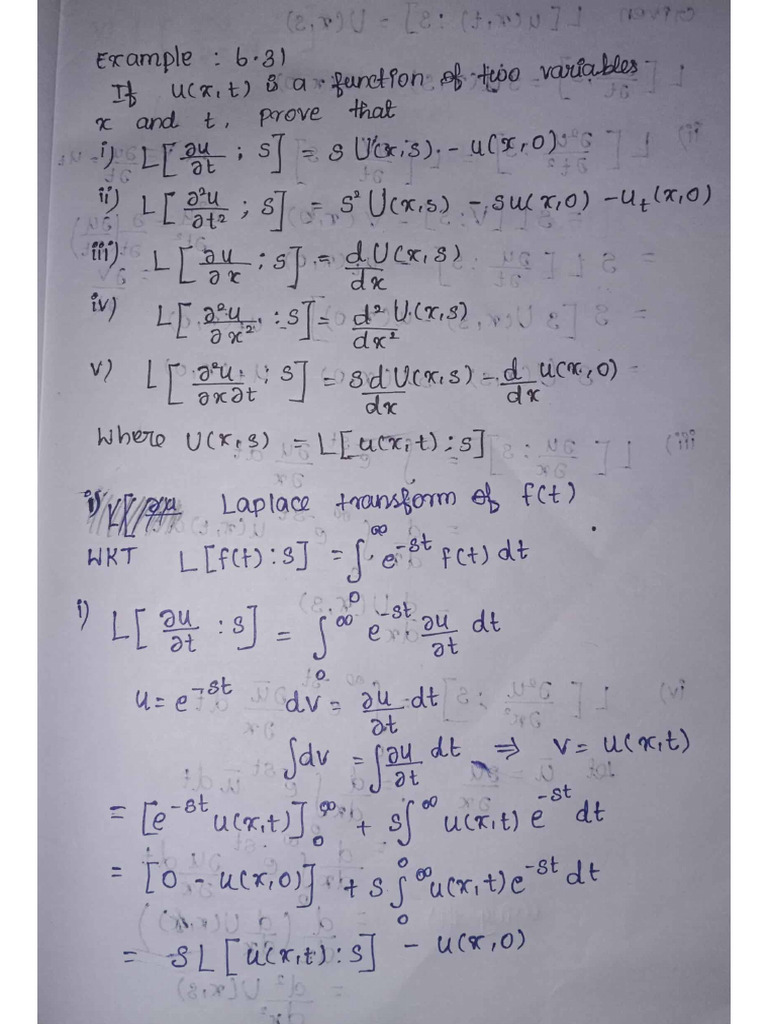 Laplace Transform Techniques Pdf