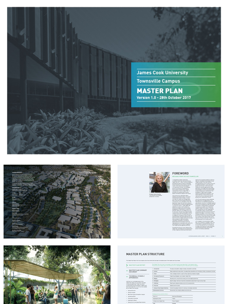 JCU Townsville Campus Master Plan 2017 | PDF | Strategic Planning ...