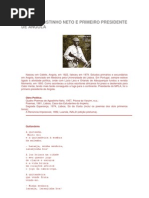 Poeta Agostinho Neto e Primeiro Presidente de Angola