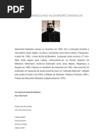 Poeta Angolano Alexandre Daskalos