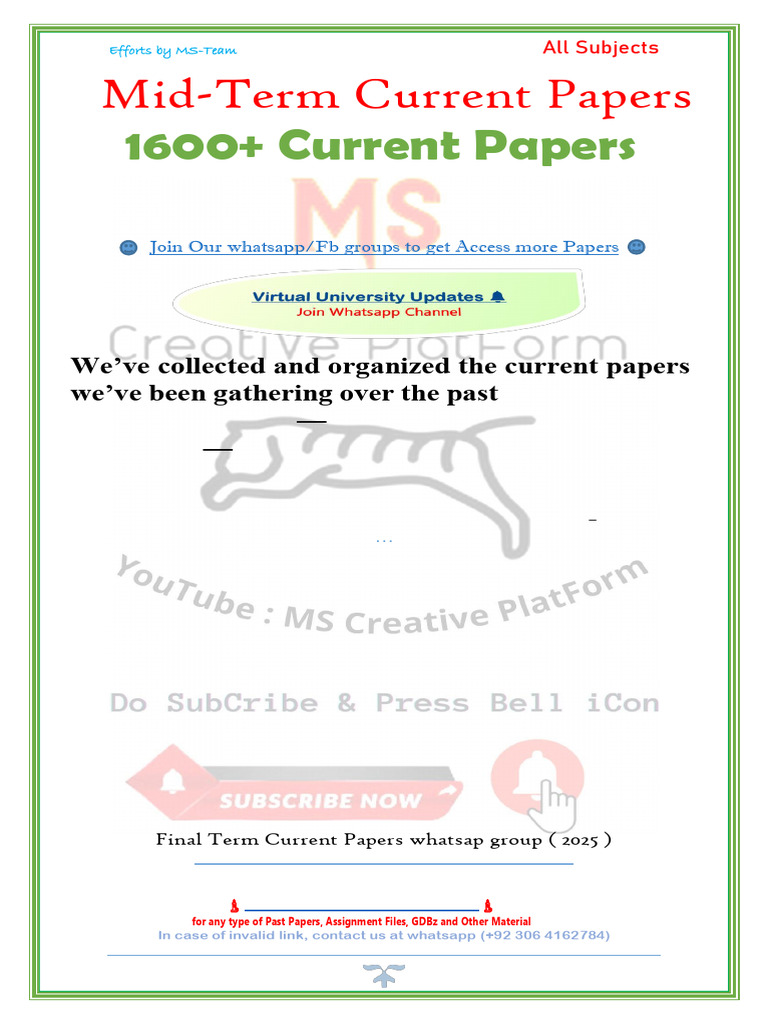 1600+ Midterm Current Papers (14!05!2025) | PDF | Meiosis | Chromosome