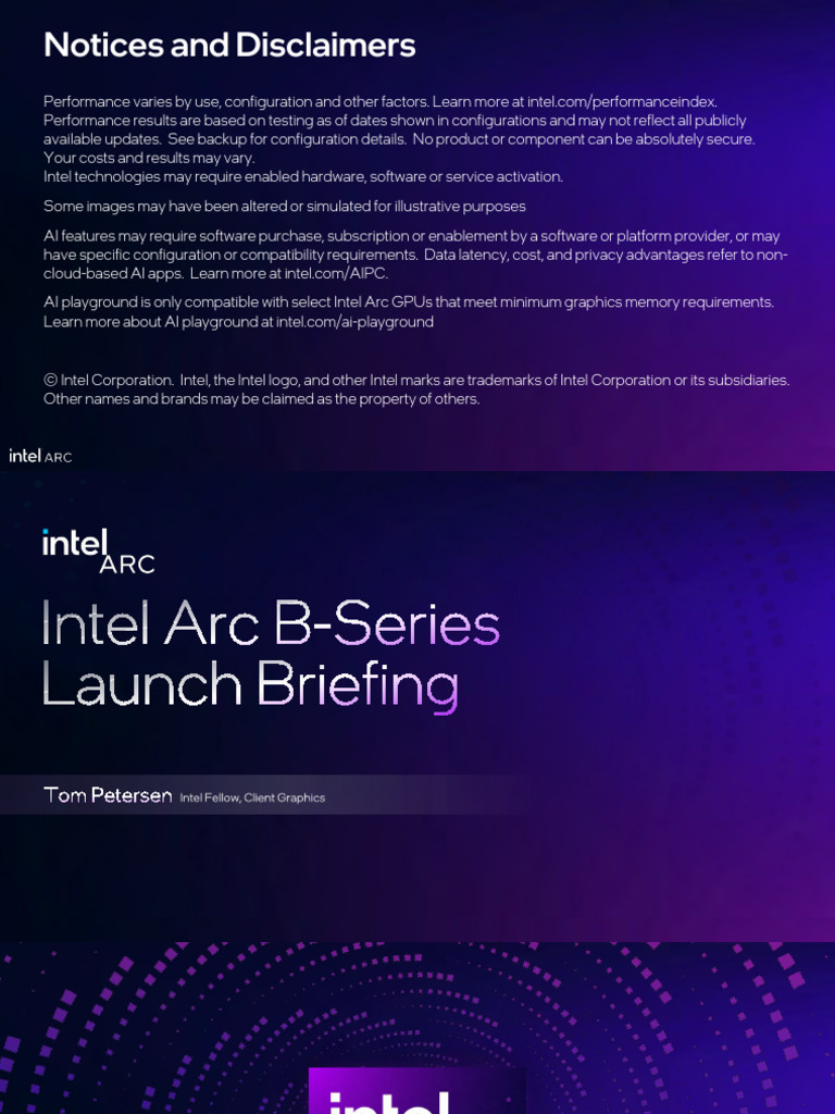 Intel Arc B580 Performance Insights | PDF | Graphics Processing Unit ...