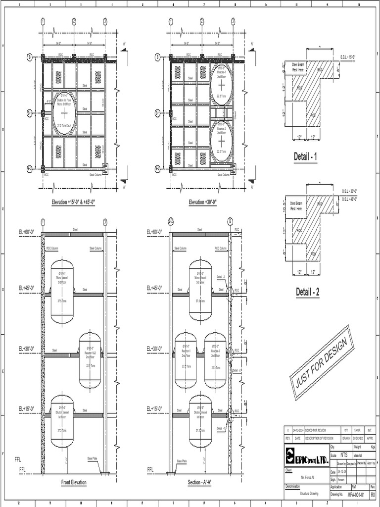 Structural Steel Drawing Overview | PDF | Structural Engineering ...