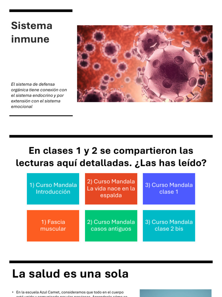 Sistema Inmune | PDF | Dolor | Sistema inmune