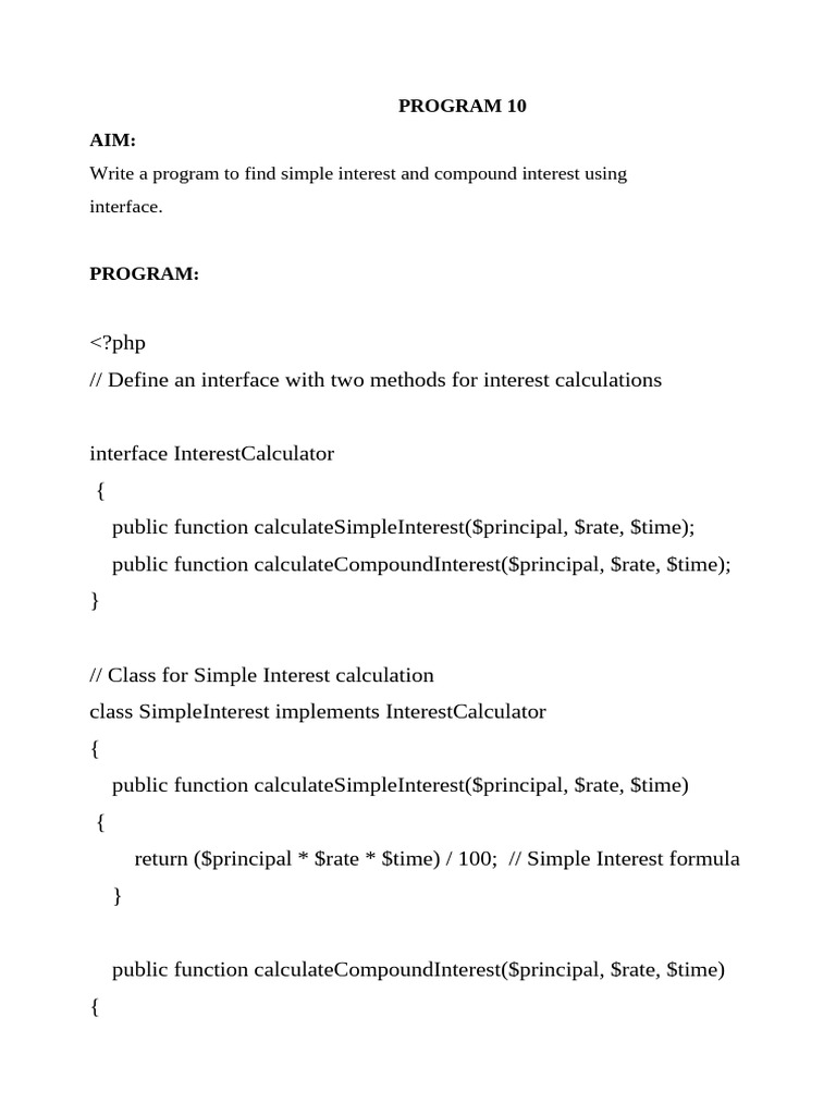 10 Interface | PDF