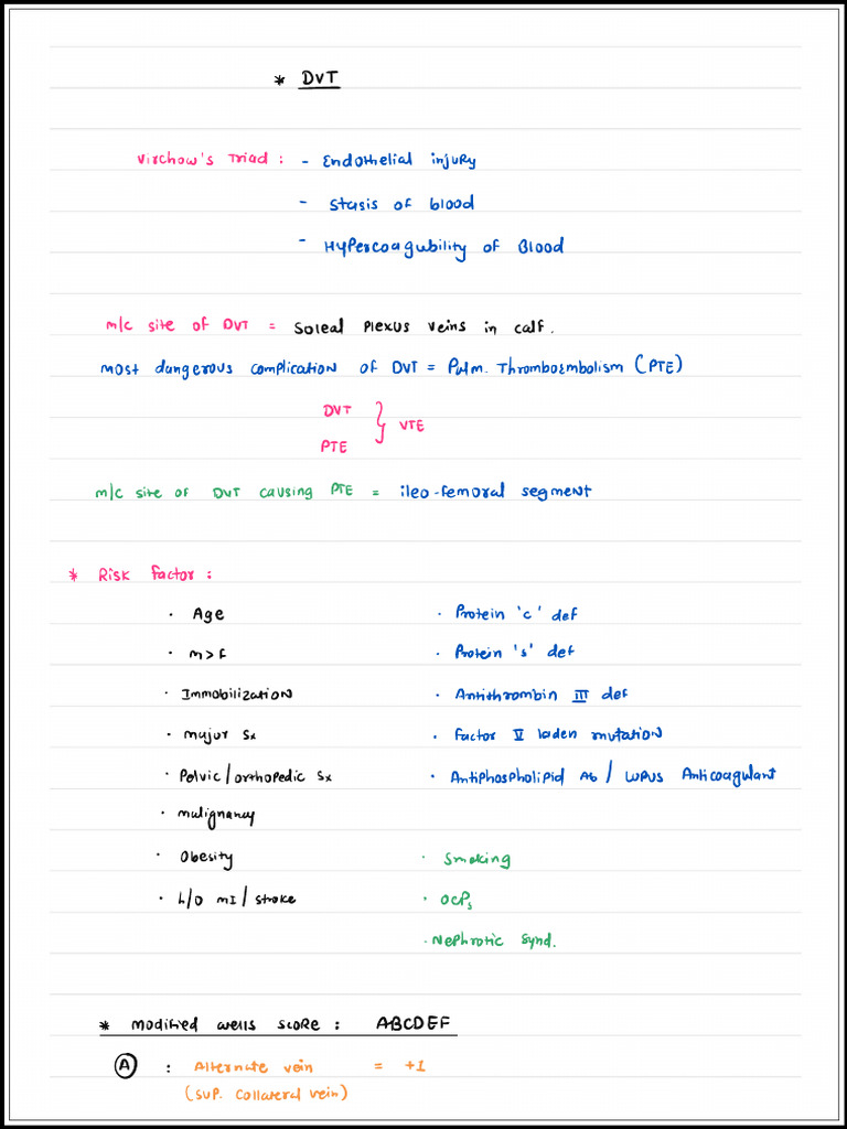 DVT | PDF