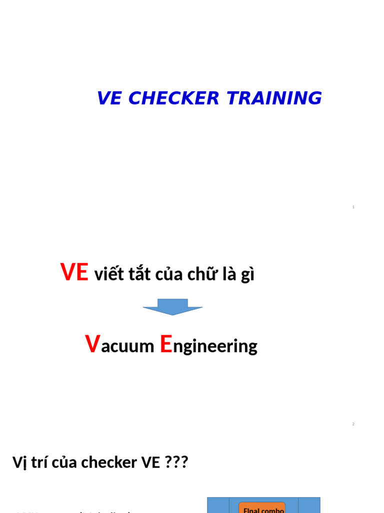 Y23 VE Checker Document Training Ver03 | PDF