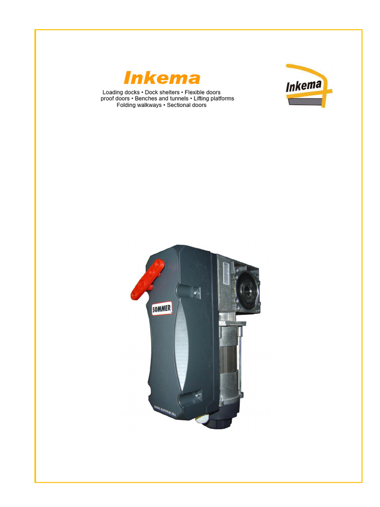 Manual OHSD Motor Engine PS V02 - EN Inkema | PDF | Switch | Relay