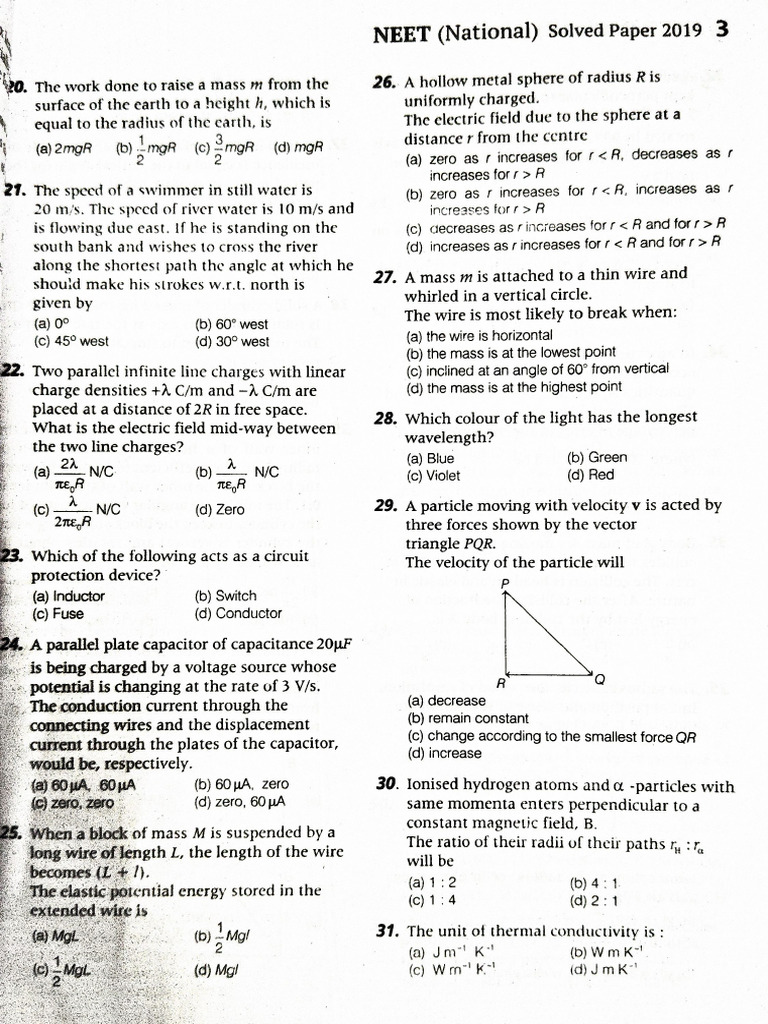 Solved Papers | PDF