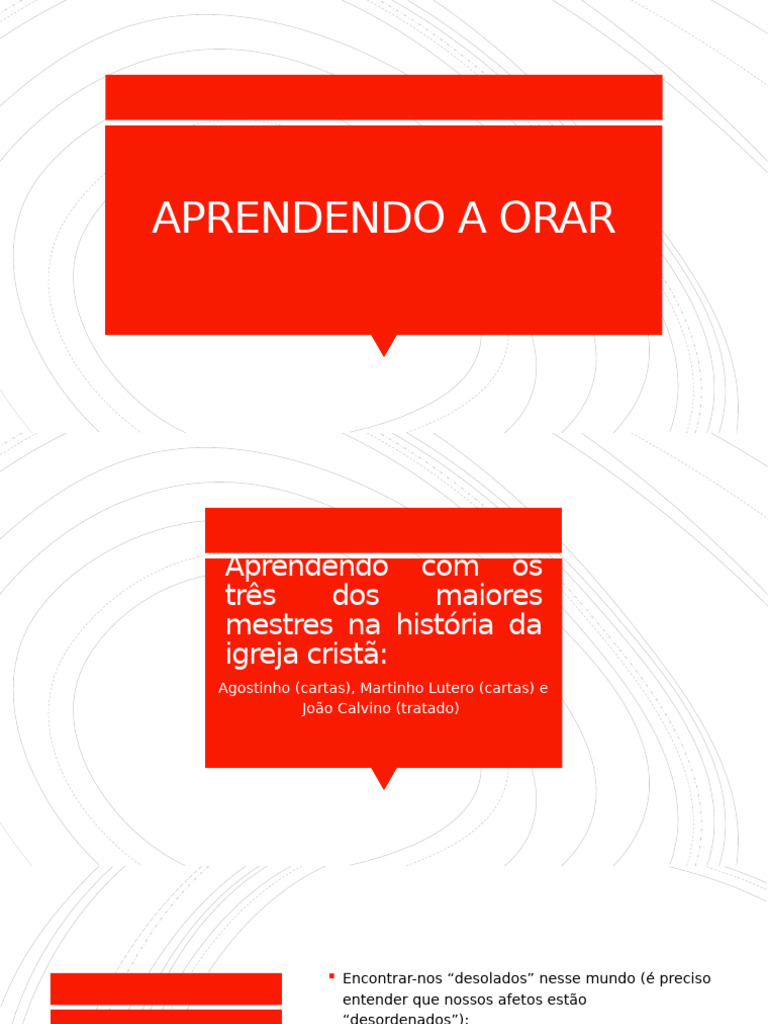 APRENDENDO A ORAR | PDF