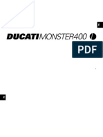 Ducati 748 Owner's Manual Overview | PDF | Clutch | Brake