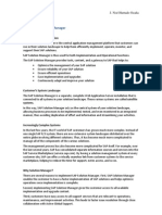 SAP Solution Manager: SM001, Resumen J. Noé Hurtado Ocaña