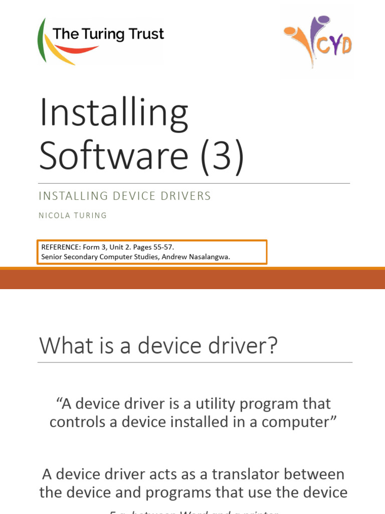Installing Device Drivers | PDF | Microsoft Windows | Device Driver