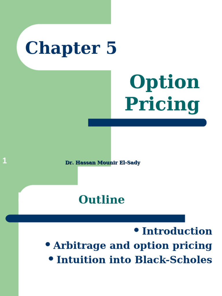 Option Pricing and Arbitrage Insights | PDF | Option (Finance) | Arbitrage