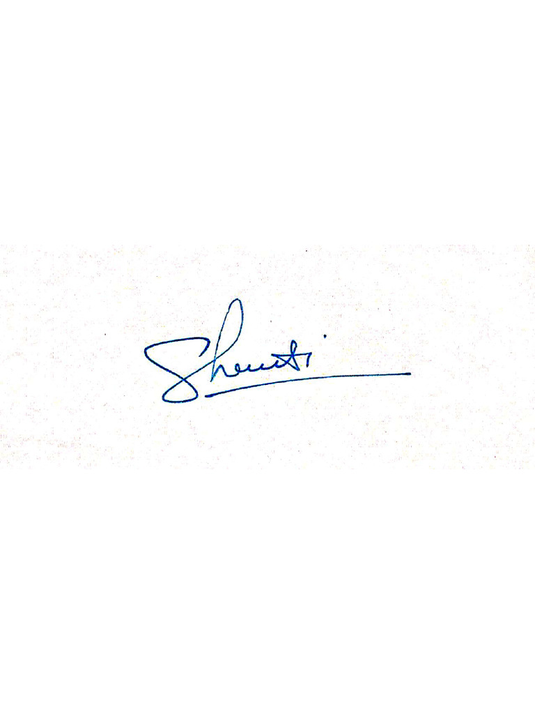 Signature | PDF