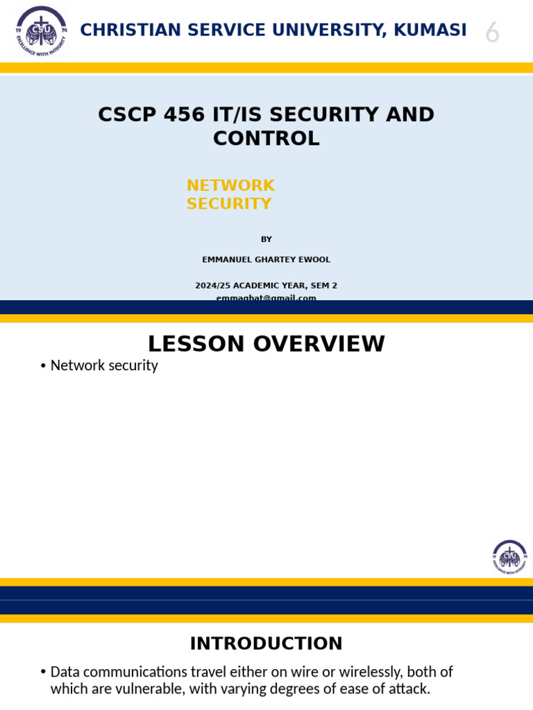 Network Security Threats and Defenses | PDF | Denial Of Service Attack ...