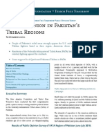 New America Foundation Terror Free TMRW - Public Opinion in Pakistans Tribal Regions