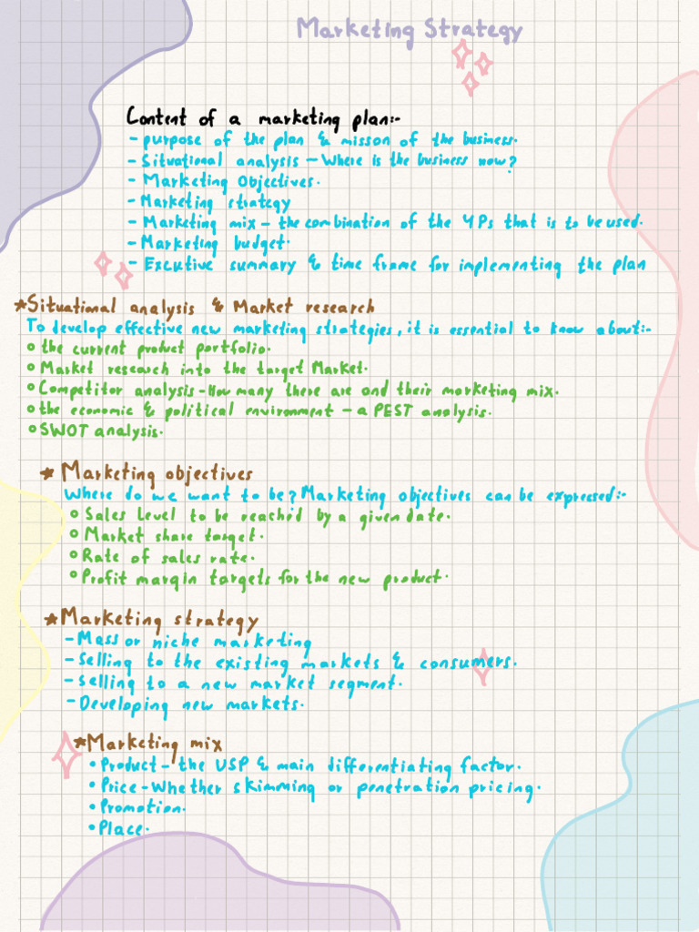 Comprehensive Marketing Plan Guide | PDF | Cost Of Living | Marketing
